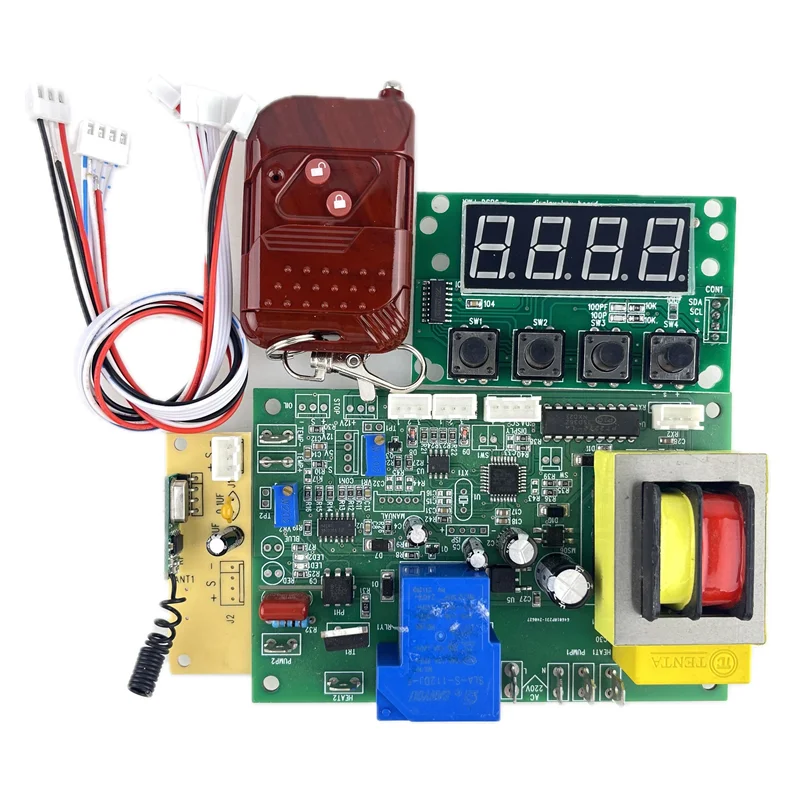 

Digital Fog Machine Board with DMX Timing and Quantitative Control
