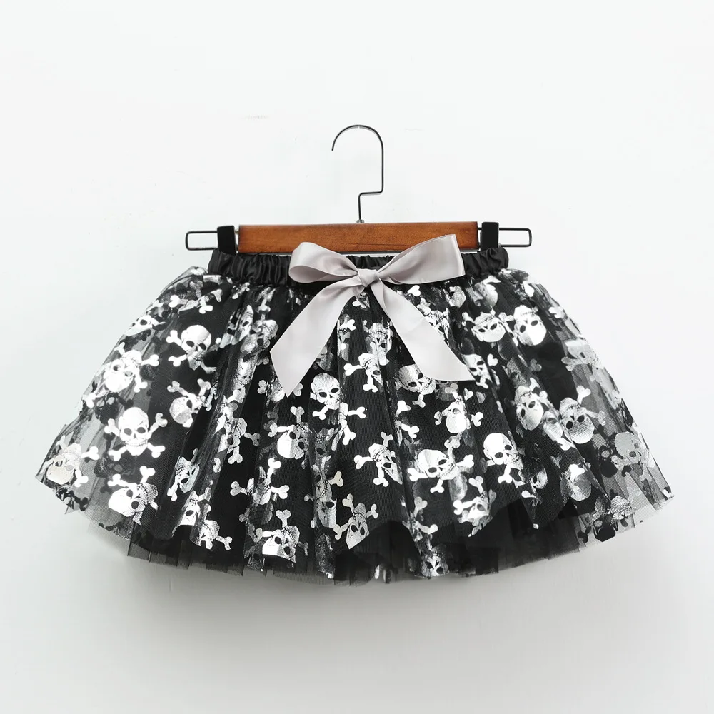 Mädchen Tutu Rock Kinder Ballett Prinzessin Pettis kirt flauschige Tüll Röcke schöne Ballkleid Halloween Kürbis Kinder Kleidung Baby – Detail 38