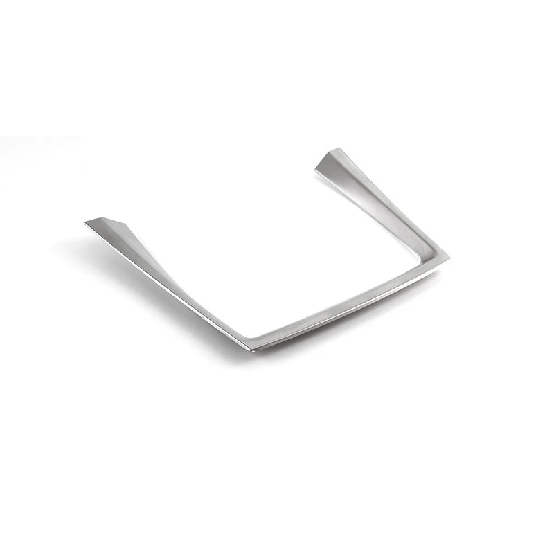 Car Styling Center Console Water Cup Holder Cover Frame Decoration Trim For BMW X5 X6 E70 E71 Interior Sticker Auto Accessorries