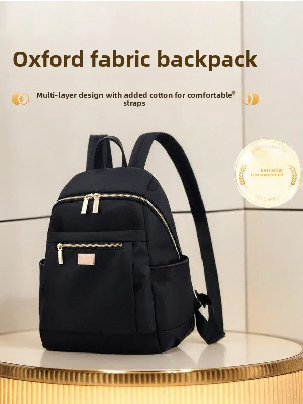 oxford-cloth-double-shoulder-bag-new-small-backpack-waterproof-ladies-large-capacity-fashionable-travel-lightweight-canvas-bo