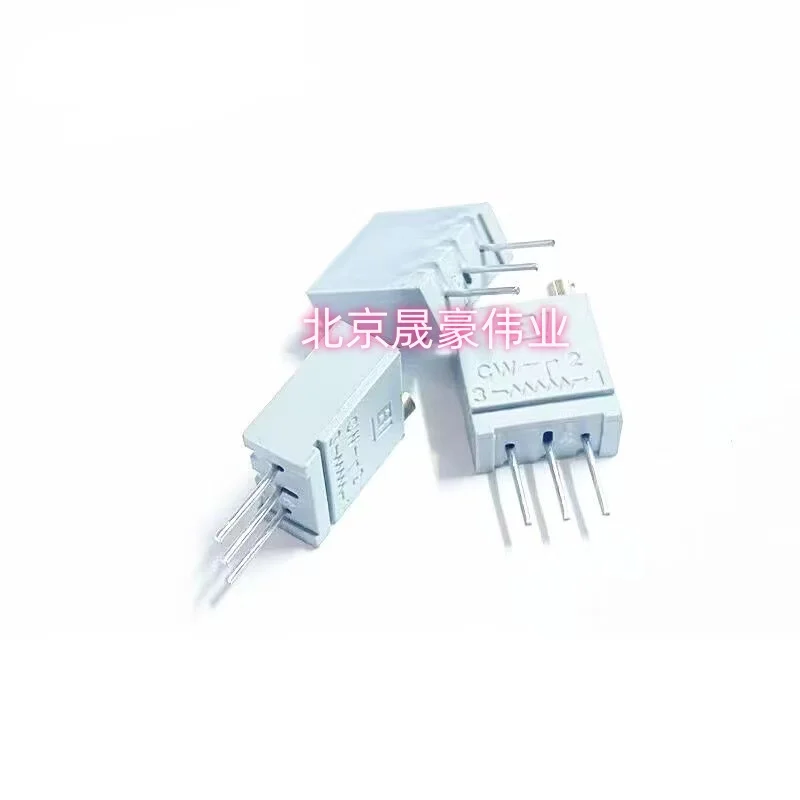 10pcs  Multi turn potentiometer 67WR 5k 10K 20K 50K 100K 200K 500K top adjustment 3296W