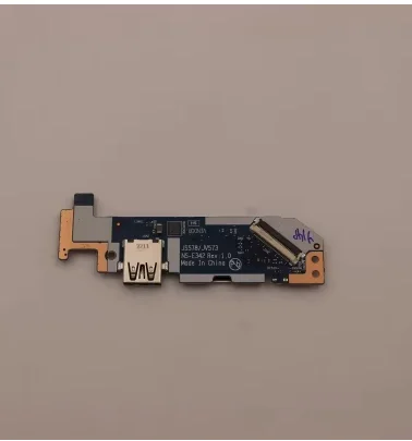 Original para Lenovo IdeaPad 3 15IAU7, lector de tarjetas SD 82RK, placa de botón de interruptor de alimentación USB NS-E342 5C50S25335