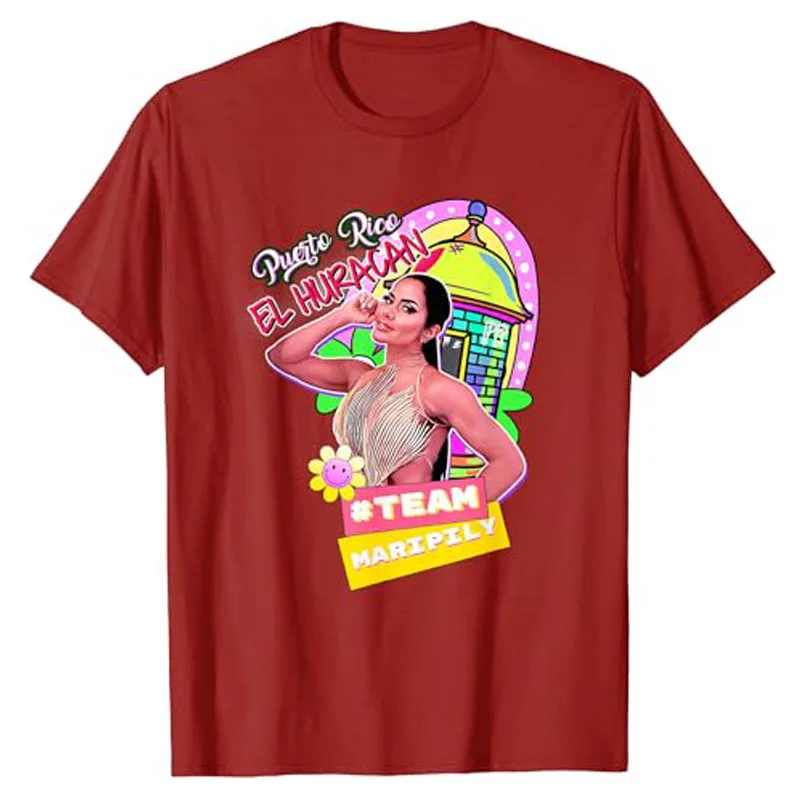 T-shirt elegante do Orgulho Ricano para Mulheres, Orgulho Ricano, Huracan, Boricua, Tee Team Tierra, Enquanto Ficar, Roupas Presentes