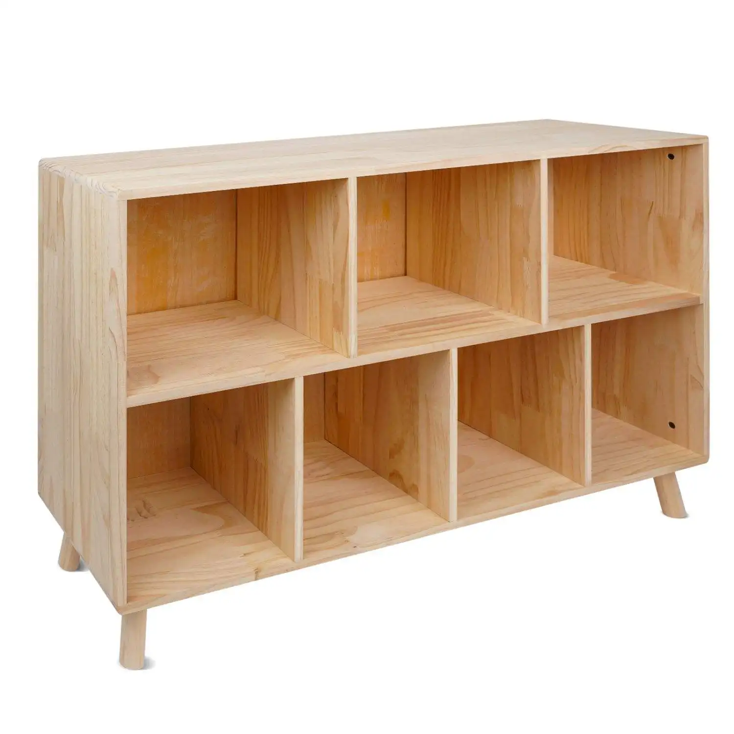 Z DU'S Modern Solid Wood Cabinets, 7 Storage Compartments, Stable Four-legged Support. Multi-functionalZ