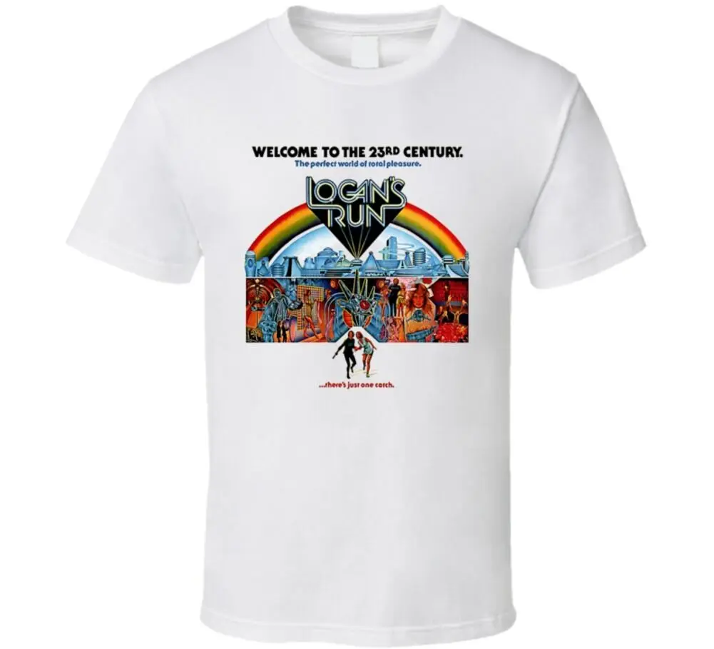 

Logans Run Classic Sci Fi Movie T Shirt