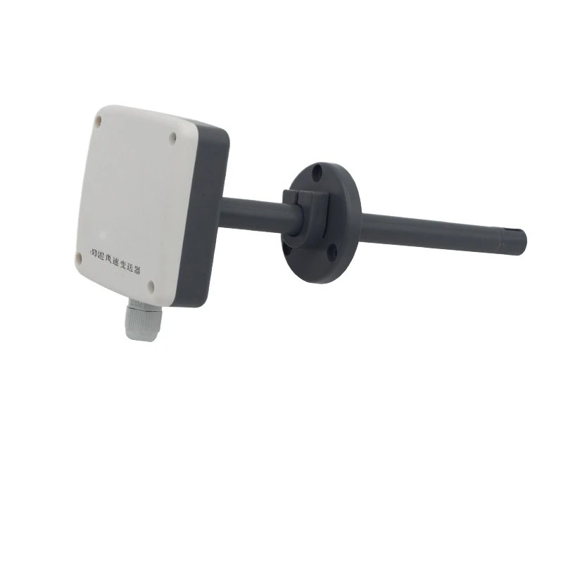 For Pipeline Wind Speed Sensor Air Volume RS485 High Precision Wind Speed Transmitter Measuring Instrument