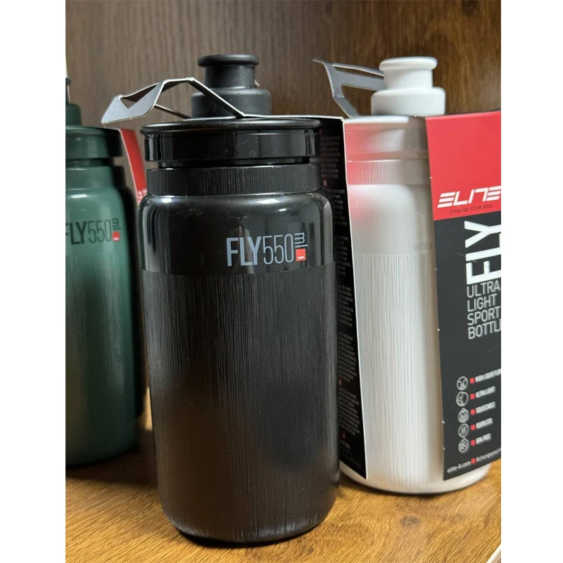 Elite Cycling Water Bottle 550ml Road MTB Bike Sports Kettle