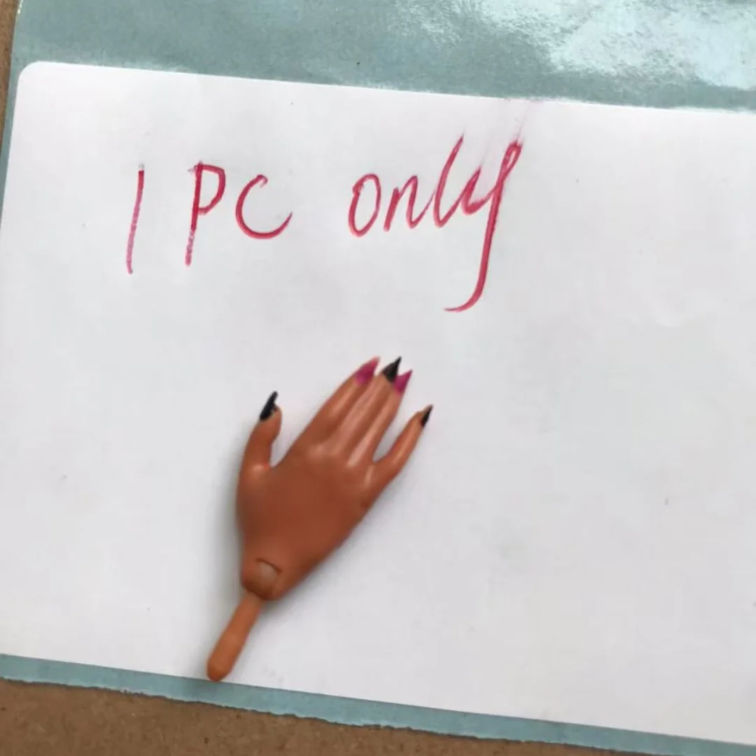 1/6 Puppe Ersatz Hände Mit Nagellack Puppe Teile Weiß Braun Schwarz Farbe Hände LOL Kleine Schwester Puppe Teile – Detail 29