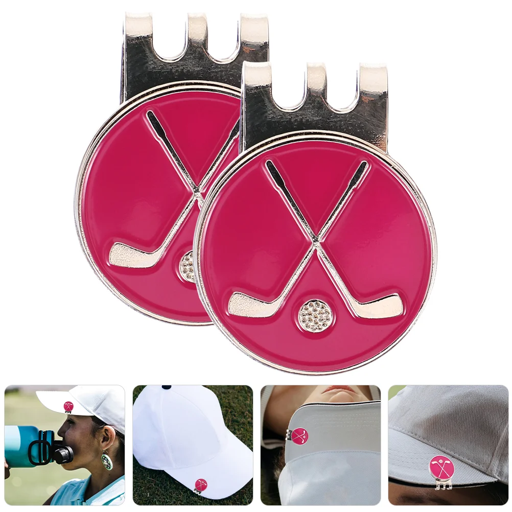 Golf Hat Clip Marker Adornment Decor Delicate Portable Ball Markers Decorative Accessories