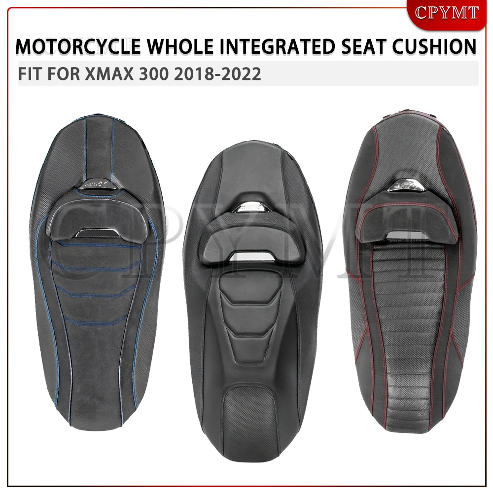 

Integrated Seat Front Rider and Rear Passenger Cushion Replace Part Fit for XMAX 300 2018 2019 2020 2021 2022