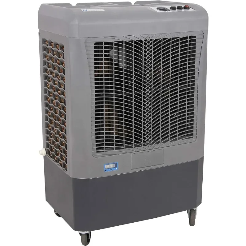 Enfriadores de agua portátiles, 3100 CFM MC37M, enfriador evaporativo de aire con ventilador de 3 velocidades, 950 pies cuadrados