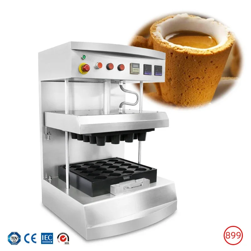 

Commercial fully automatic egg tart machine, cheese tart crust, egg tart equipment, electric hot popping cookie, liquid cheese t