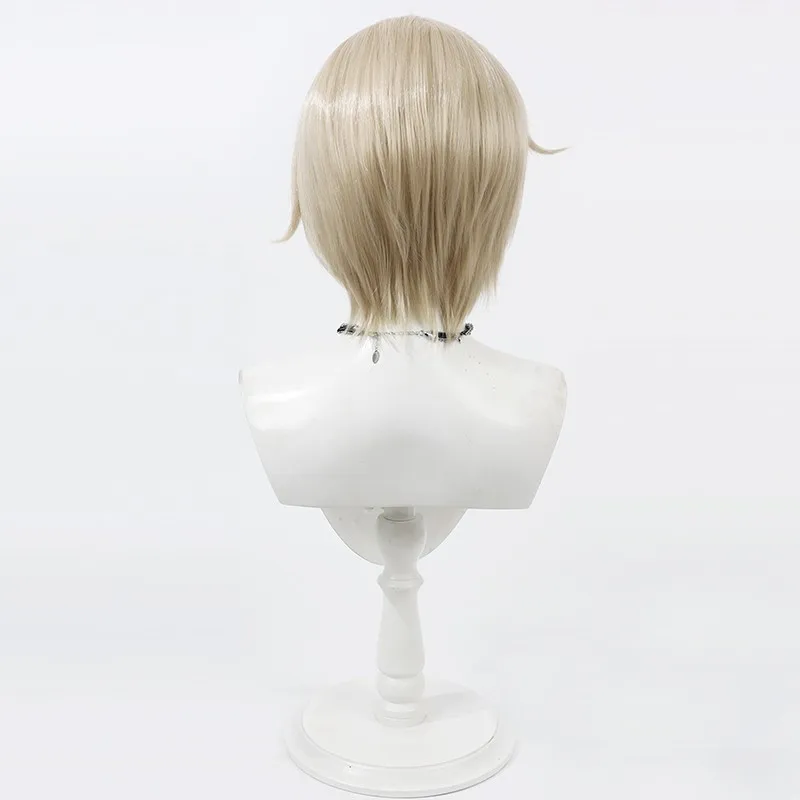 Identity V Nieuwe Survivor Grave Keeper Andrew Kreiss cosplay pruik beige hoofdhuid Halloween cadeau