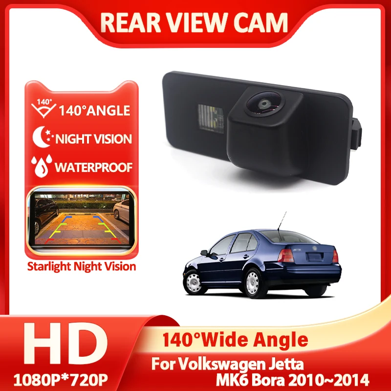 

CCD HD AHD Fisheye Rear View Camera Car Reverse Parking Monitor For Volkswagen Jetta MK6 Bora 2010~2013 2014 Accessories