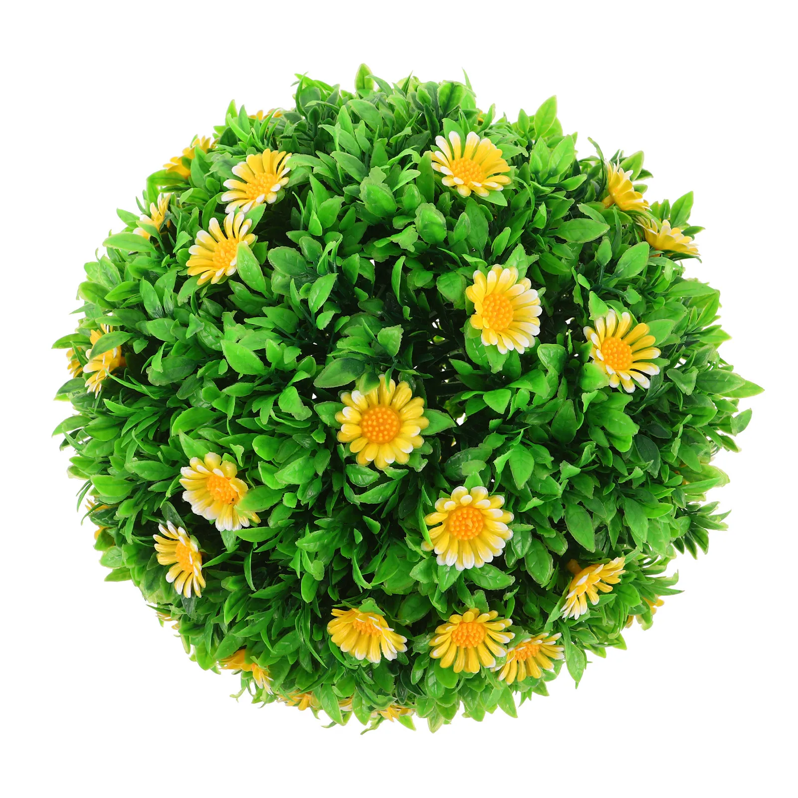 Home Decor Daisy - Artificial Plant Ball 11.8 Inch Faux