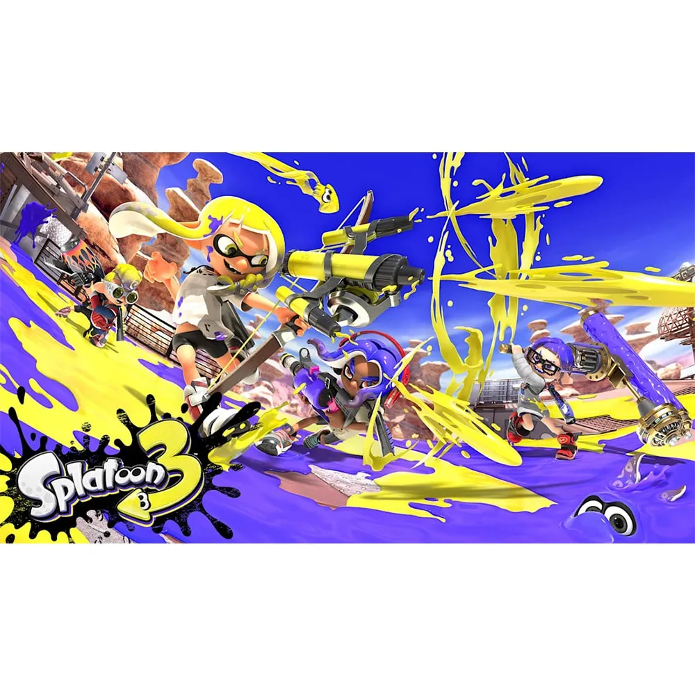Splatoon 3 - عروض ألعاب Nintendo Switch 100% بطاقة الألعاب المادية الأصلية الرسمية متعددة اللاعبين من أجل Switch OLED Lite