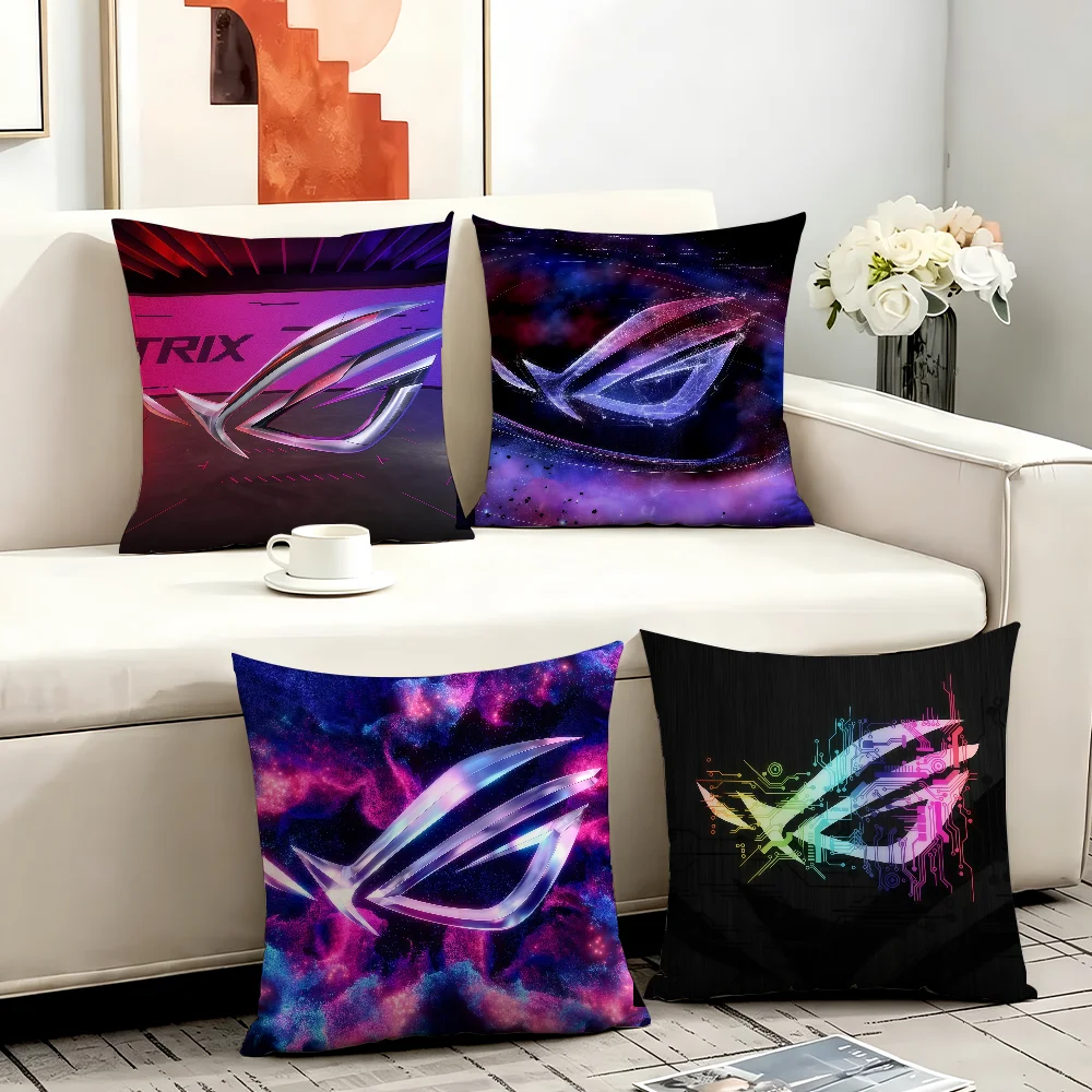 Cool Fashion A-ASUS R-ROG cushion cover Anti-dustmite Sofa Cushion Decorative Office Cover Lounge Area Indoor & Outdoor Use