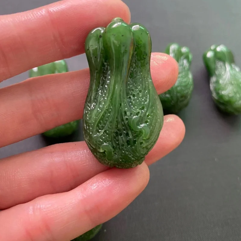 

Обогащение для мужчин, подвеска, шпинат, зеленый, без черных точек, Синьцзян, Хэтянь, нефрит