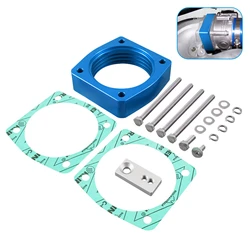 BEVINSEE Throttle Body Spacer for Nissan 350Z Altima Maxima Quest for Infiniti G35 FX35 I35 QX4 M35 for 3.5L V6 VQ35DE Engine