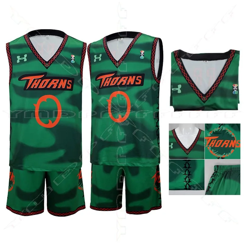 

Костюм из фильма «Коза будет мячо», спортивный комплект для косплея, майка, шорты, костюм для ролевых игр на Хэллоуин, новый