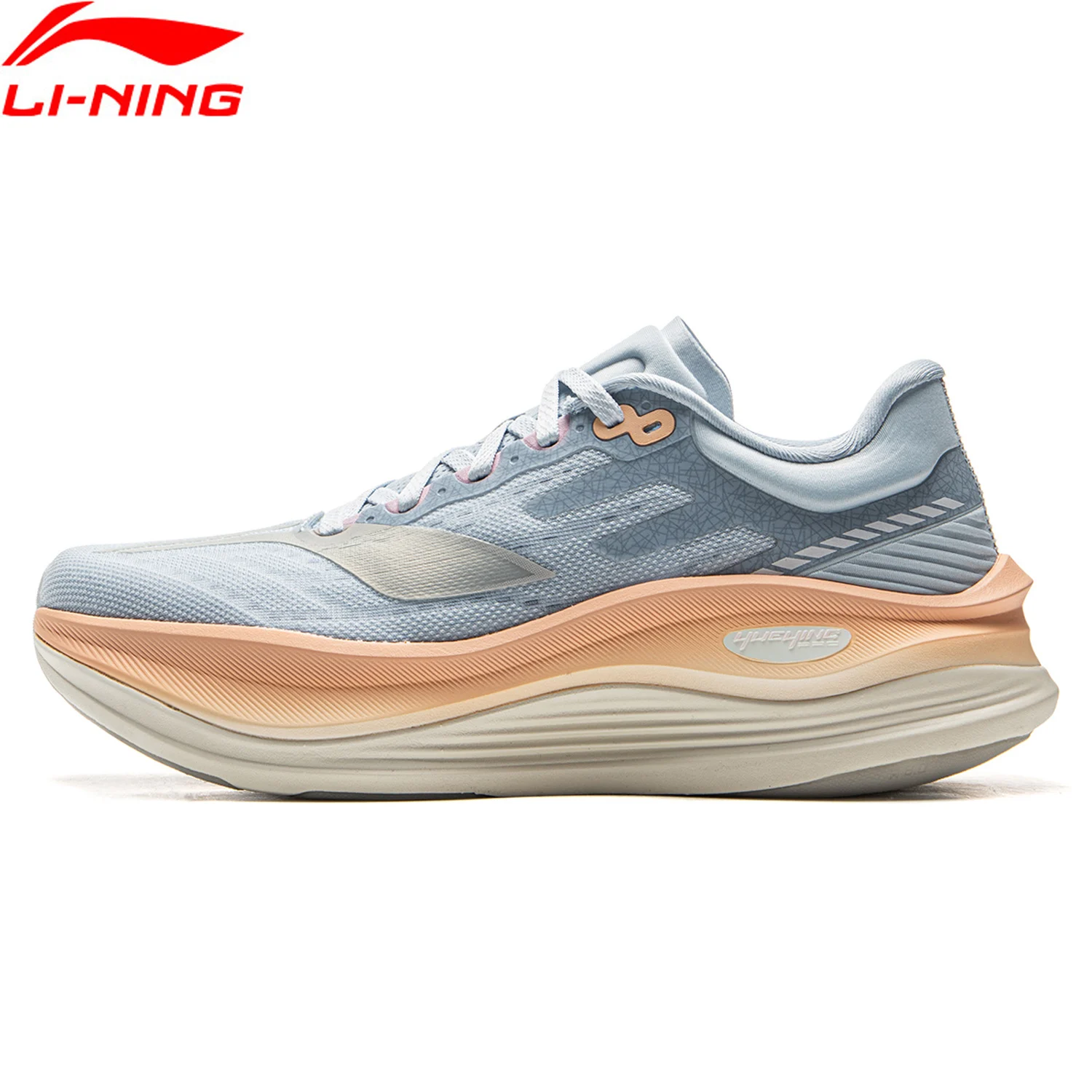 Li-Ning Women YUEYING 5 PRO SUPER BOOM Running Shoes Cushion Reflective Lightweight LiNing Rebound Protect Sneakers ARHV014