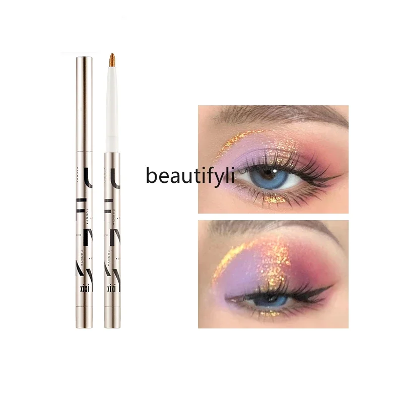 Multi-Color Selection of Multi-Eyeliner Waterproof and Sweat-Proof Highlight Stick Slim round-Head Pen