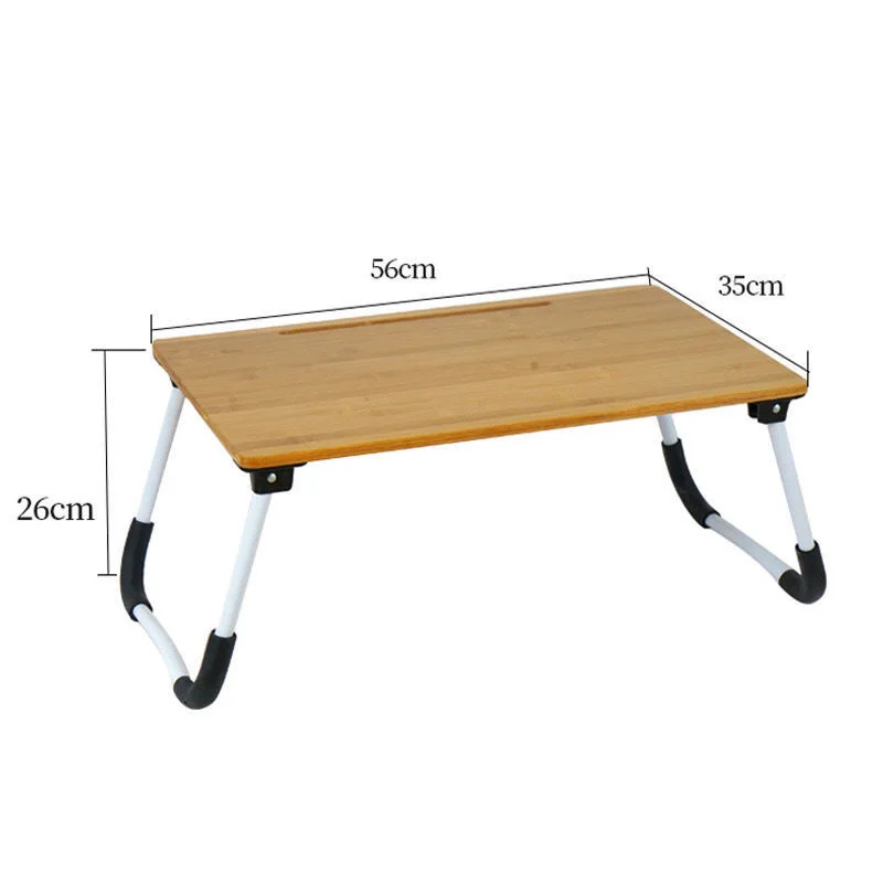 Multifunctional Study Tables Foldable Computer Desk Small Table  Bamboo Desk Writing Table Eating Table