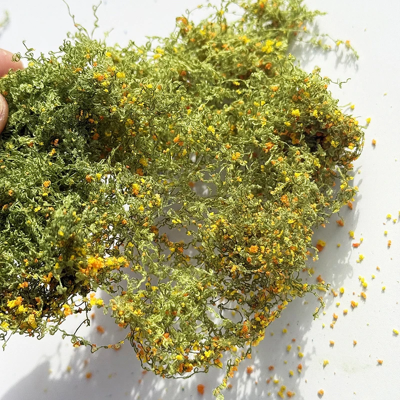 

Simulated model Fence decoration green plant climbing vine sand table miniature building wall landscaping ivy train railway diy