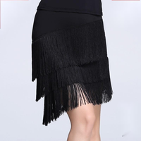 Latin dance clothing women wear competition samba Girl Dancewear fringed skirt Stage costume Fringe dress american Ballroom