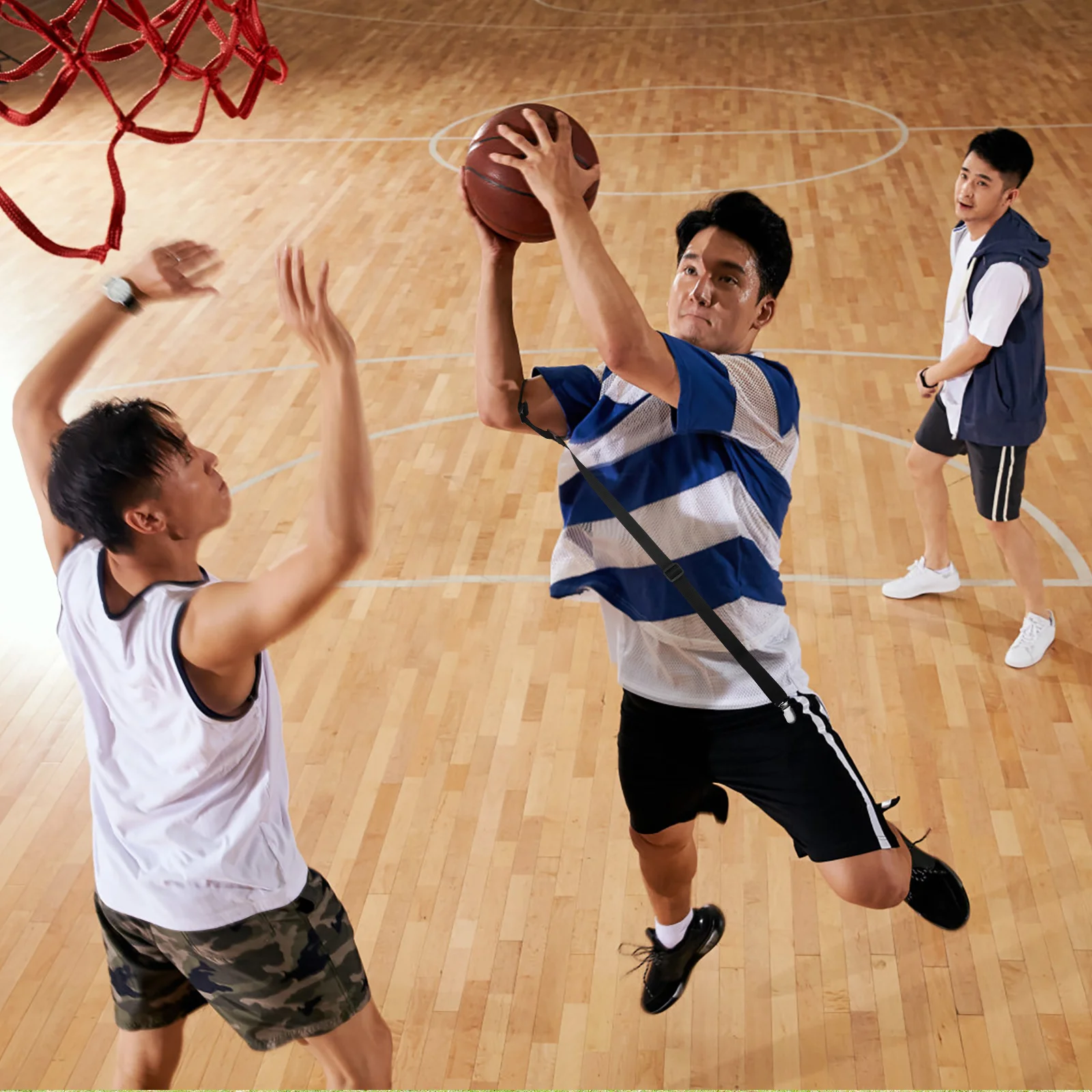 Basketball Shooting Aid Strap Basketball Training Equipment Adjustable Durable Soft Touch Posture Correction Trainer