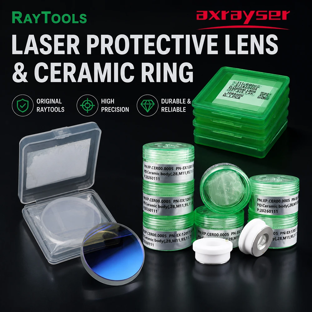 Raytools 27.9x4.1 4kw 37x7 Laserschutzlinse Keramikringe D28/D32 Keramikdüsenhalter für Raytools Faserlasermaschine – Detail 1