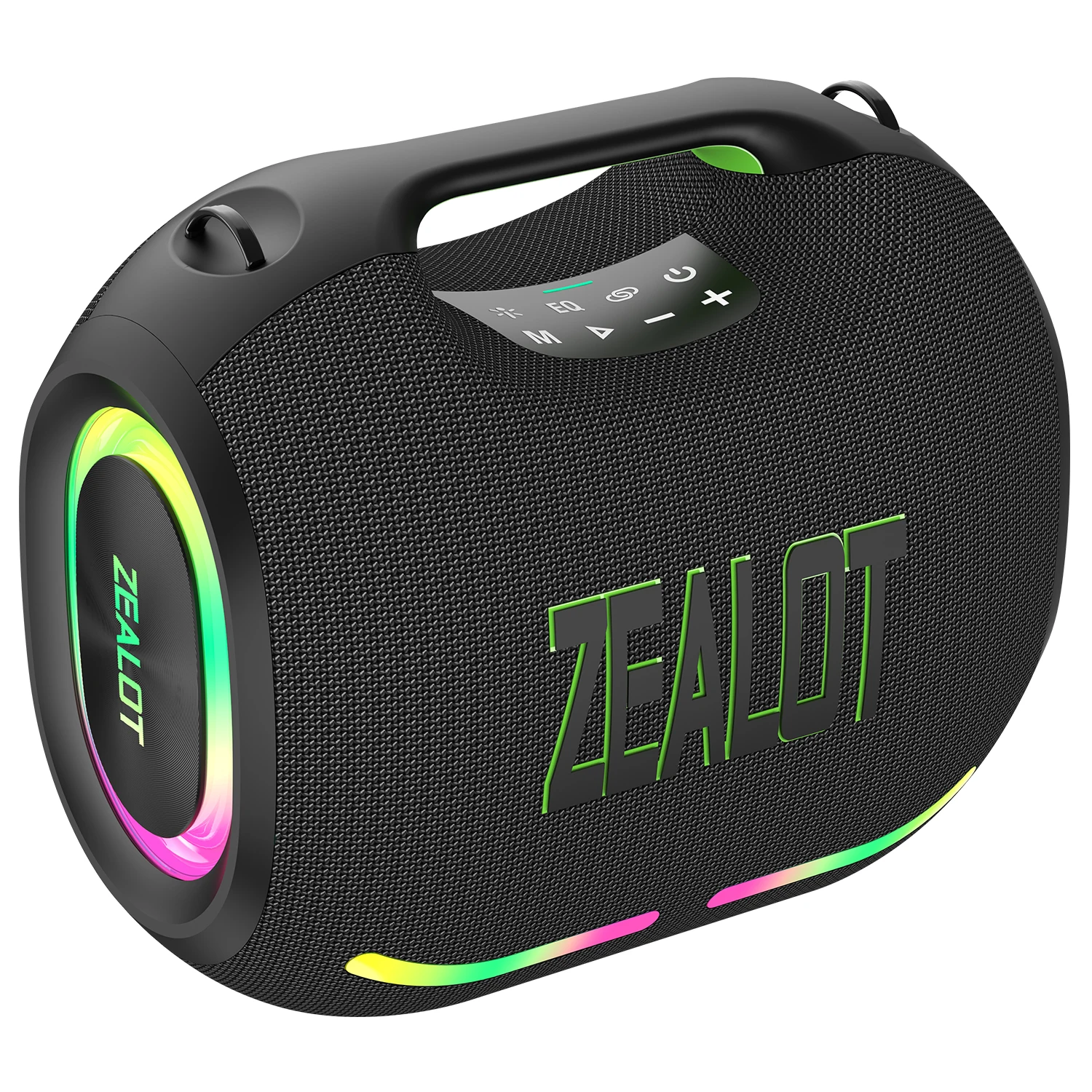 

ZE01 120W Wireless Speakers with Subwoofer, IPX6 Waterproof RGB Light, Deep Bass, TWS/TF/AUX/EQ Outdoor for Party Beach