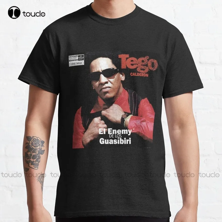 Bad-Bunny Tego Calderon El Enemy De Los Guasibiri Classic T-Shirt Size Shirts For Women Funny Art Streetwear Cartoon Tee