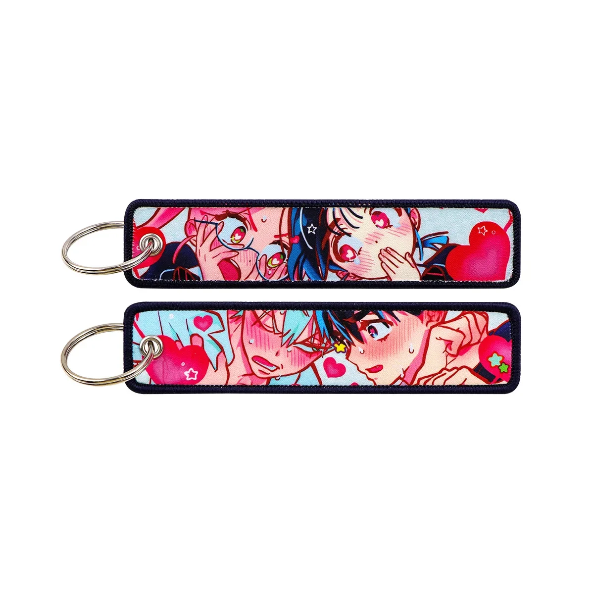 Alien Stage Embroidery Key Fobs Holder Tags Keychain for Motorcycles Ring Mizi Sua Till Ivan Hyuna Luka Jet Tag Key Gift