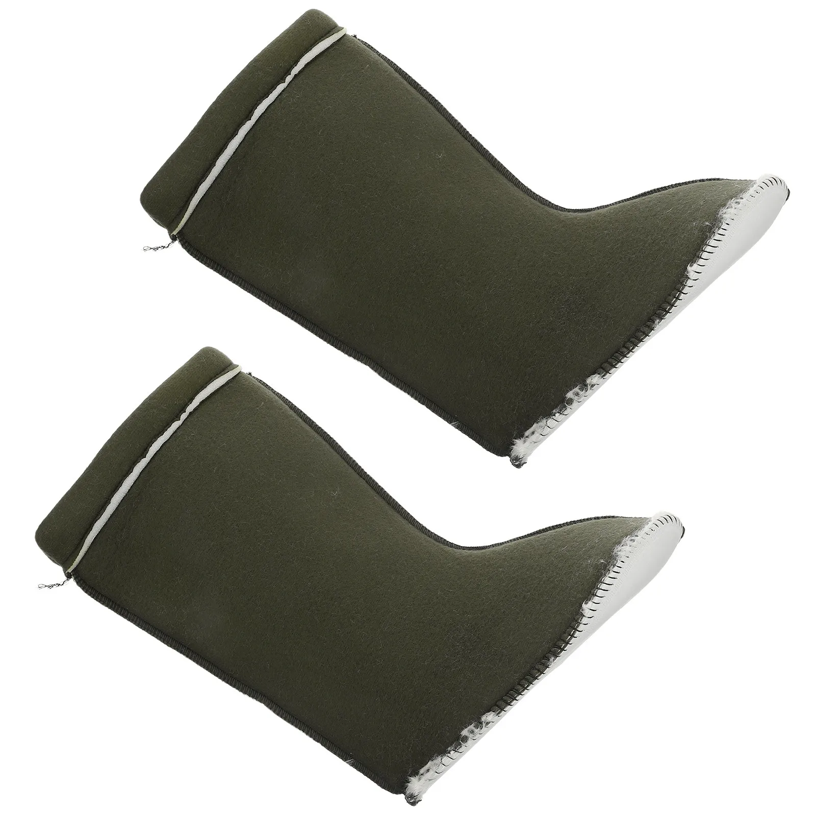 

1 пара зимних вкладышей для ботинок для мужчин и женщин - теплые водонепроницаемые съемные вставки - термоизоляция для дождевых и зимних ботинок, для использования на улице