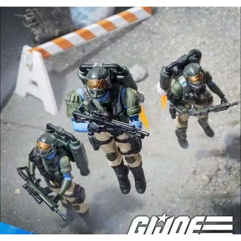 هاسبرو جي آي الأصلي سلسلة جو كلاسيفاد 95 جنود الفولاذ المقاوم للصدأ شخصيات كرتونية نماذج مجموعة ألعاب #3