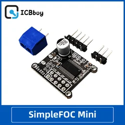 Simple FOCMini DRV8313 module DC Brushless Motor Driver Board FOC Control Driver SVPWM Control DC 8-30V
