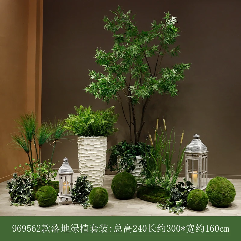 Tree Artifical Cereus Decorative Plant Window Fake Green Plant Decoration Simulation Indoor Large Green Plant Potted Plant