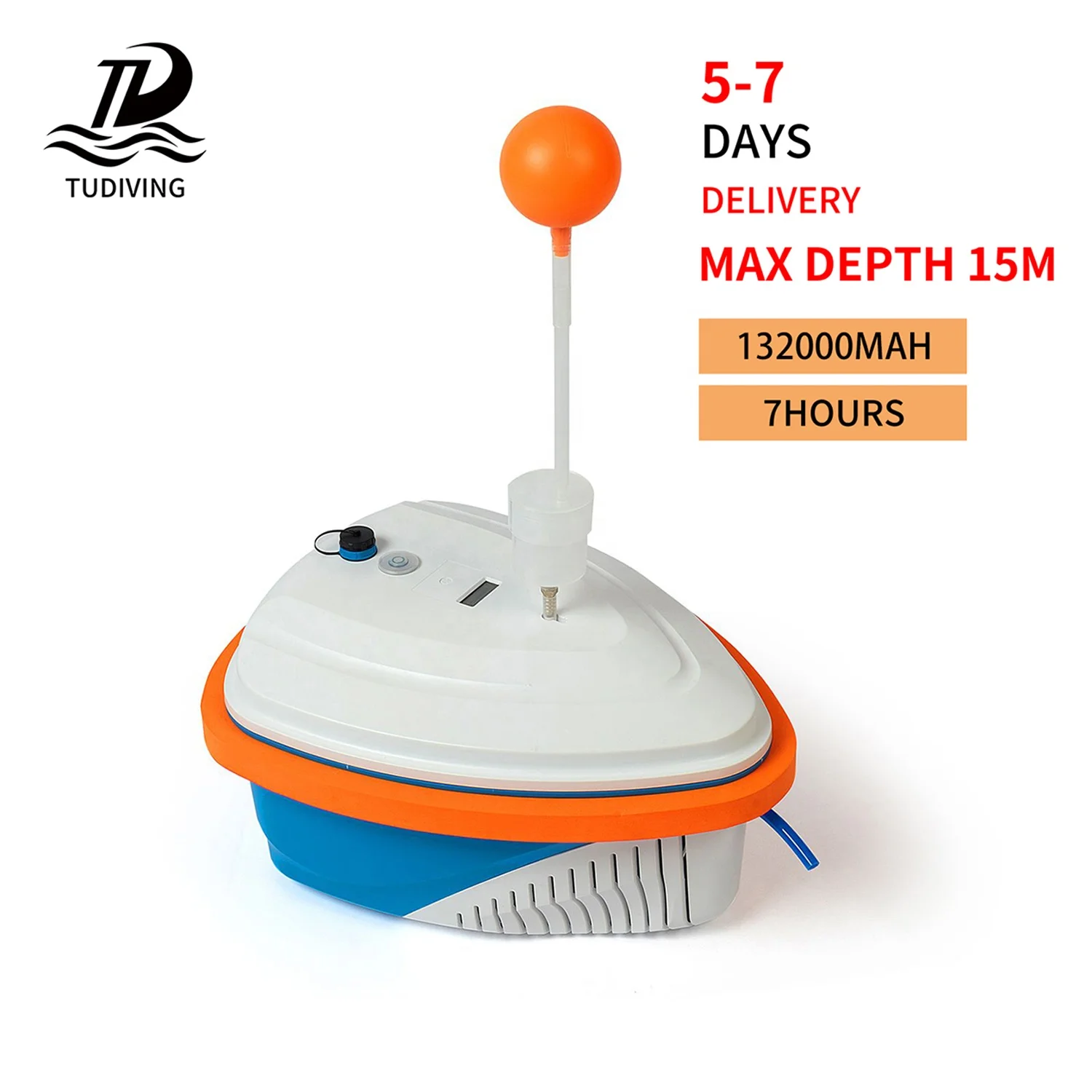 

Professional LY700 7Hours 15M Waterproof Protection Tankless Air Breathing Underwater Respirator Diving Ventilator