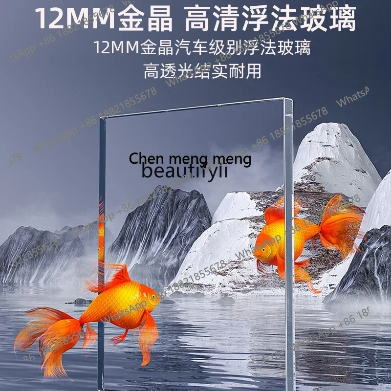 G153  Seafood pond Commercial fish tank Oxygen circulation Filtration Integrated hotel  Hotel special double layer freshwater