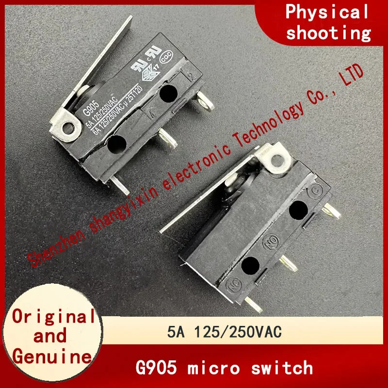 

Микропереключатель G905, ограничение хода, 5 А, 125/250 В, 3-контактный, водонепроницаемый и пыленепроницаемый, обнаружение микрокнопок, сброс, переключатель