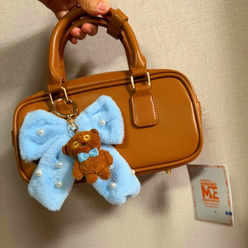 Universal Studios' original Minion Tim Bear Miumiu style commuter girl crossbody handbag