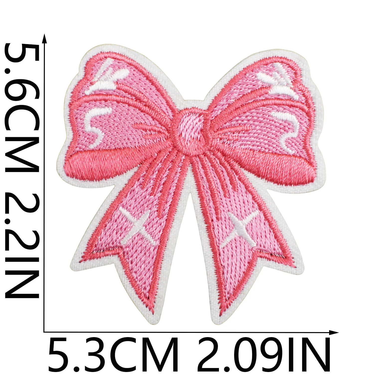 

Valentine's Day Decoration Gift Love Patch Couple's Computer Embroidery Badge Expressing Love Patch Love Bow Decoration