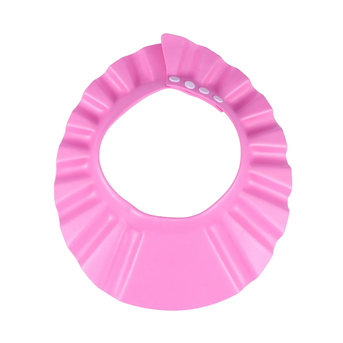 قبعة حمام للأطفال الرضع، واقي أذن عين مقاوم قابل للتعديل للأطفال من عمر 3 أمتار إلى 6 سنوات، قبعة استحمام مرنة ناعمة