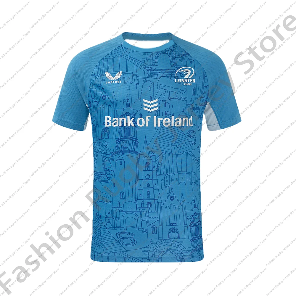 2024/25 Leinster Rugby Jersey Clothes Player Men Kids Children Train T Shirt Team Boys Tee Teenager Home Away Club Top Matchday