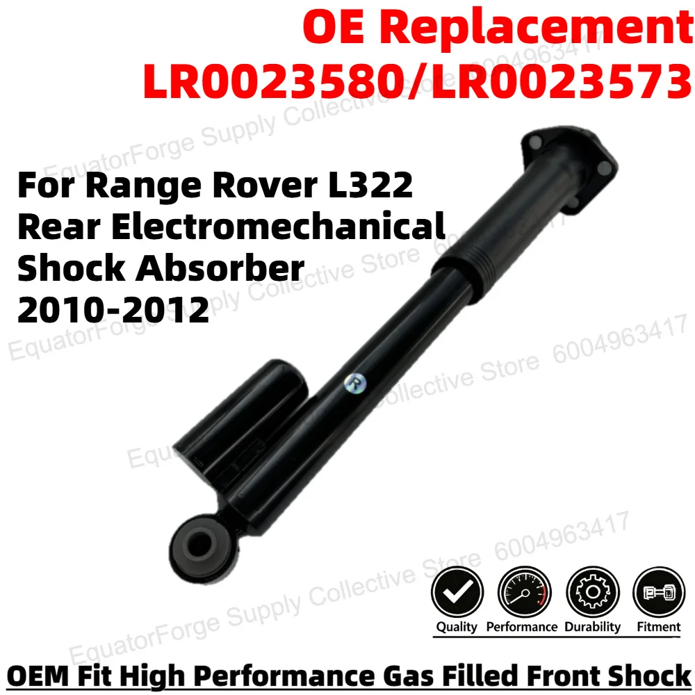 Komfortabler Glatter Elektromechanischer Hinterer Stoßdämpfer für Range Rover L322 OEM-Spezifikation Langlebiger OE-Ersatz LR0023580/LR0023573