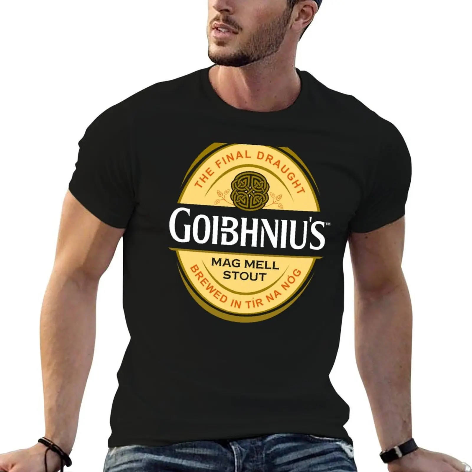 Iron Druid Chronicles Guvnu's Final Draft T-Shirt plus size clothes designer shirts mens designer clothes