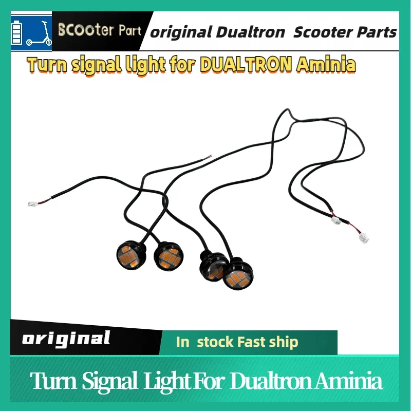 Dualtron Original Aminia Scooter Turn Signal Kit - Front And Rear Light Assembly for Aminia Scooter