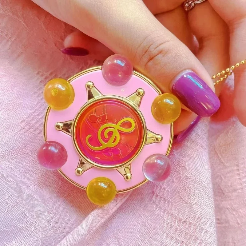 ของแท้แบนเดย์ กาชาปอง เมจิคอล โดเรมิ มินิไม้กายสิทธิ์เครื่องแปลงโมเดลขนาดเล็กรูปกระจกแต่งหน้าเครื่องประดับสะสม