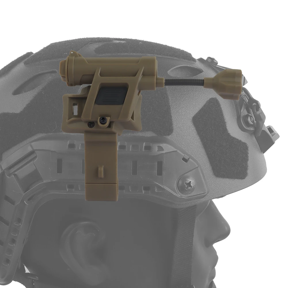 Casque tactique léger 4e génération MPLS CHARGE, grand 5 modes rouge/vert/bleu/blanc/IR IFF, équipement de randonnée Airsoft, accessoire de casque